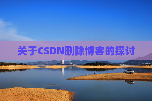 关于CSDN删除博客的探讨